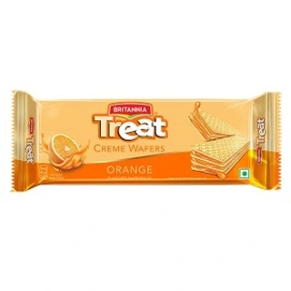 Brit Treat Orange Wafers 55Gm
