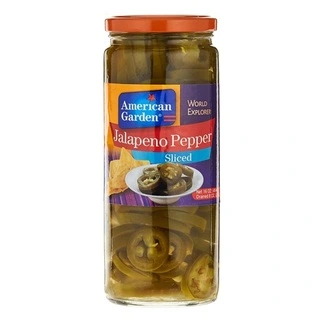 AMERICAN GARDEN JALAPENO PEPPER SLICED (454 gm)