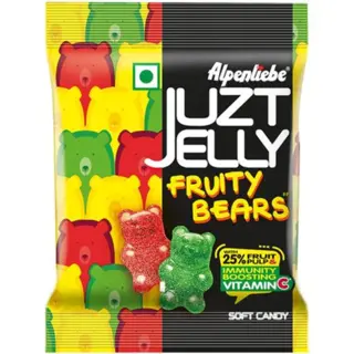 Juzt Jelly Fruity Bears 72.8Gm