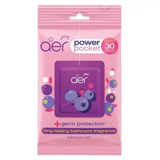 POWER POCKET BERRY RUSH BATHROOM FRAGNANCE 10G