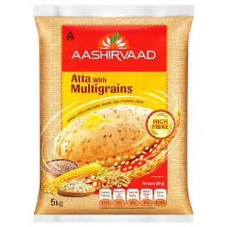 ATTA AASHIRVAAD MULTIGRAIN 5KG.