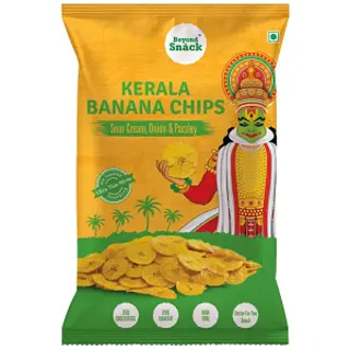 Sour Cream Onion & Parsley Banana Chips 95Gm