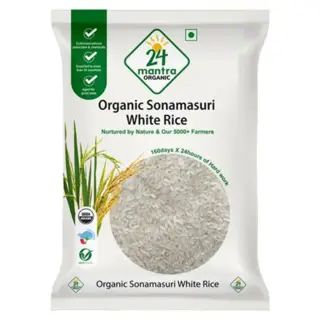 Organic Sonamasuri White Rice 1Kg