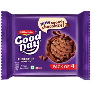 Good Day Choco Chip Cookies 100G 3+1