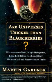 Are Universes Thicker Than Blackberries? (Used, Good condition, Hardcover)