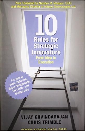 Ten Rules for Strategic Innovators: From Idea to Execution (used, good condition)
