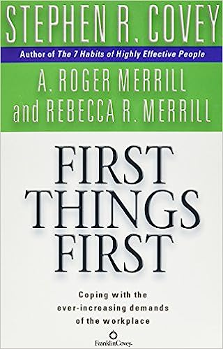 First Things First (used, Readable condition)
