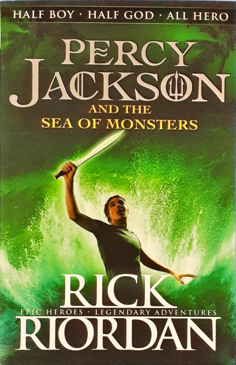 The Sea of Monsters (Percy Jackson and the Olympians, Book 2) (used, good condition)