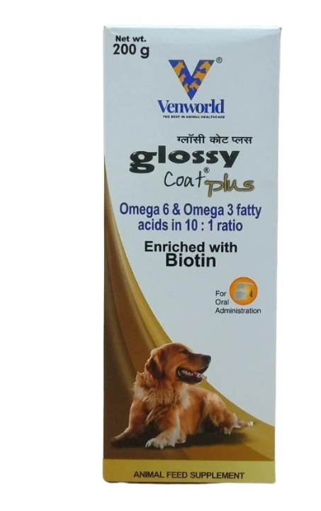 venworld Supplement for Dogs - Glossy Coat Plus (200g)