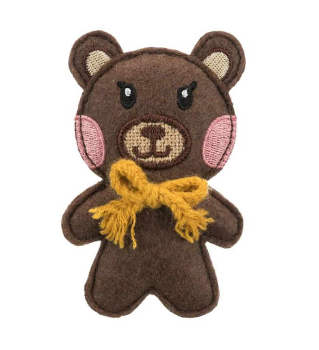Trixie Cat Toy - Jute Bear