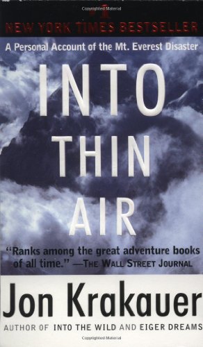 Into Thin Air (Used, good condition)