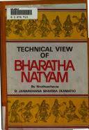 Technical View of Bharathanatyam (used, good condition)