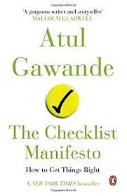 The Checklist Manifesto (used, good condition)
