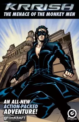 Krrish : The Menace Of The Monkey Men (Used, good condition)