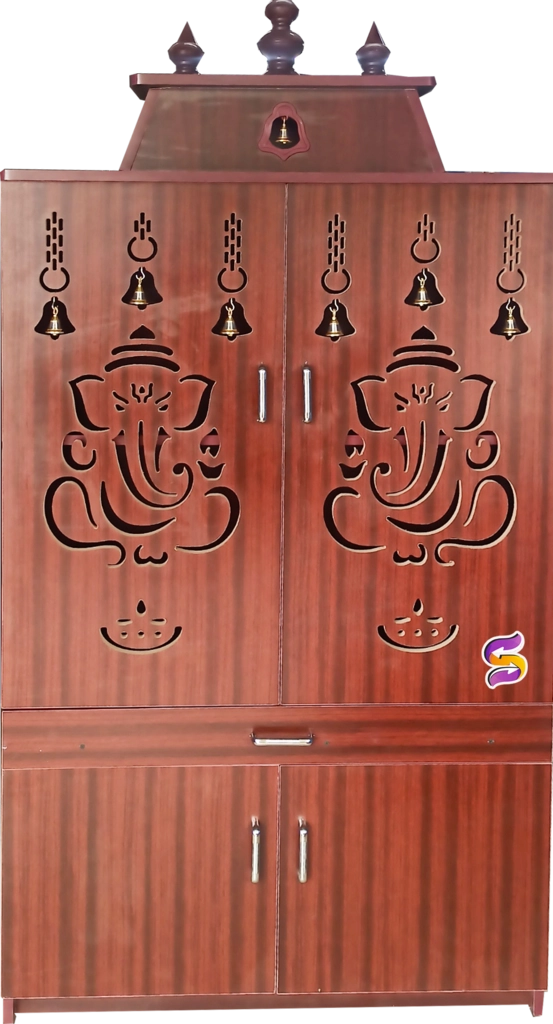 5½x3 - CNC Door - Pooja Stand