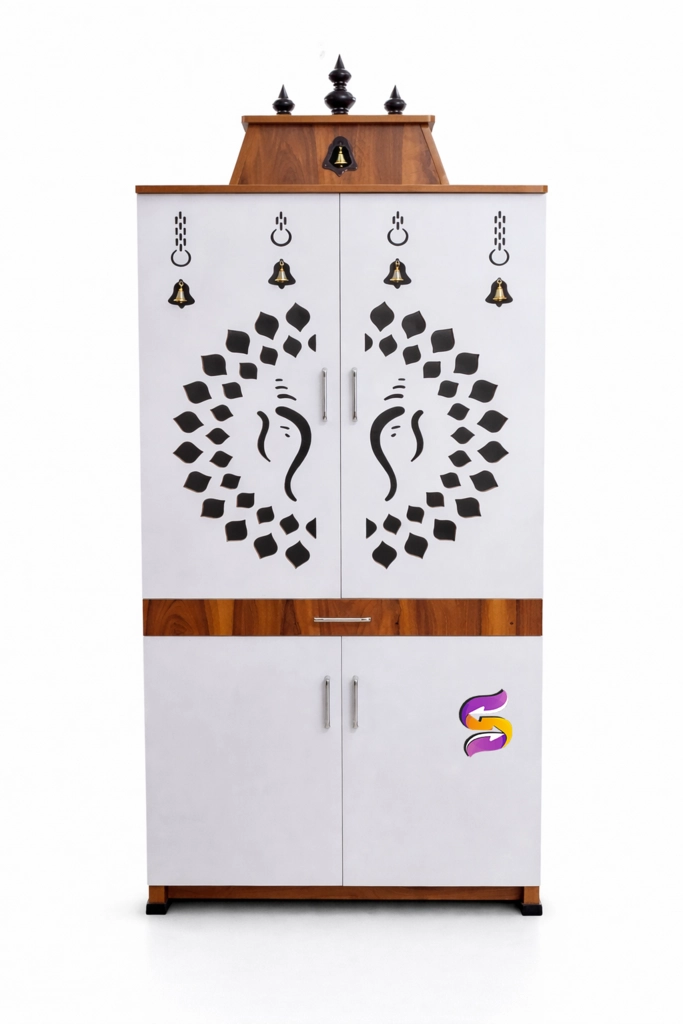 7x3 CNC Door Pooja Stand