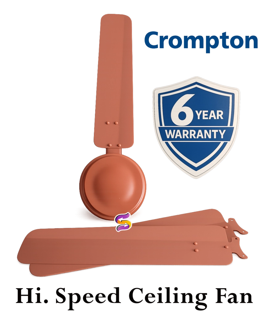 Hi Speed Ceiling Fan - 6 Years Waranty