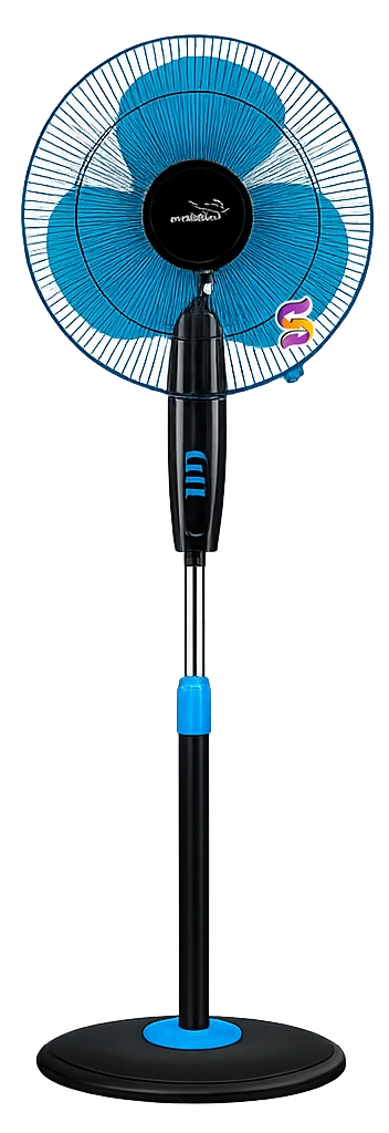 Coolwiz Blue Black Pedal Fan