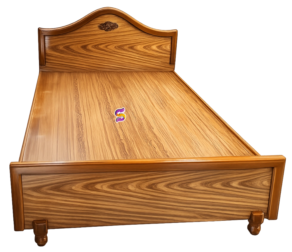 wooden cot 5x6¼