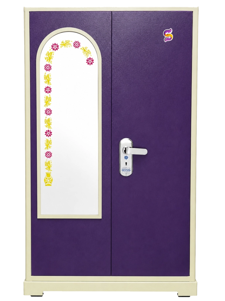 42x19 Violet Glass Full Cupboard