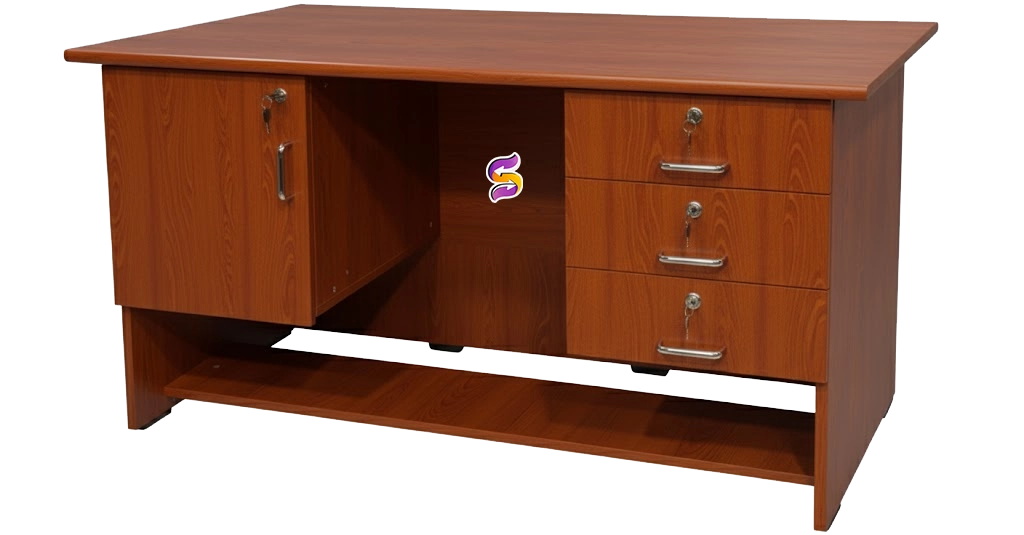 4½x2½ Exe wooden Office table PF Top