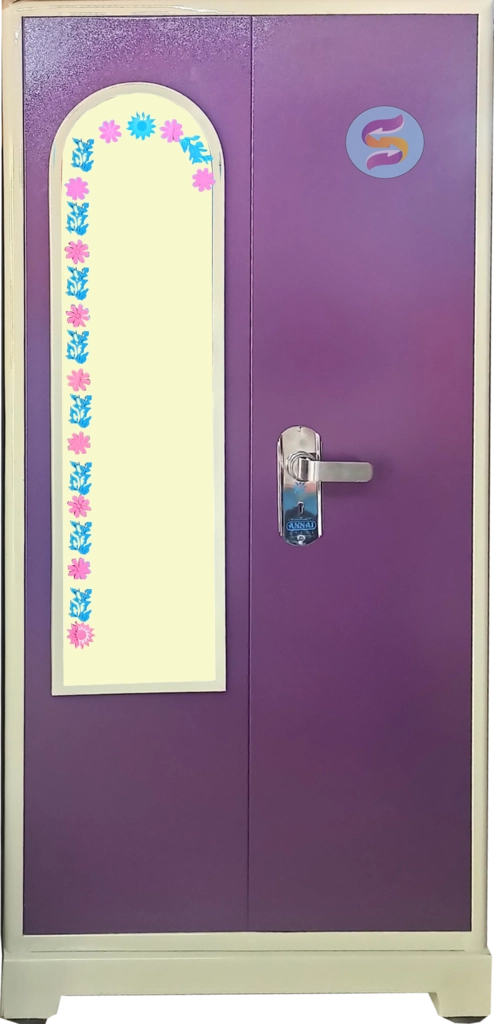 36x19 Violet With Glass