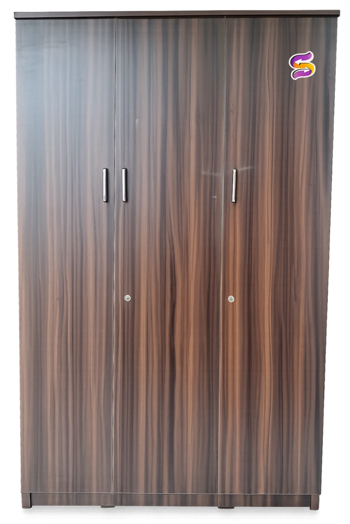 3 Door Wooden Cupboard
