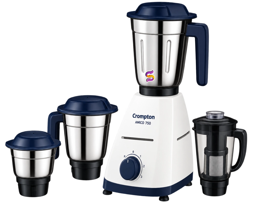Geno 750W 4 Jar Mixie