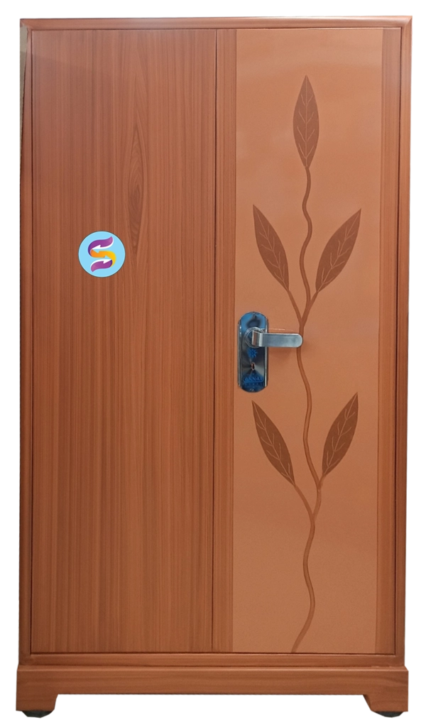 42x19 Leaf Design Steel Cupboard