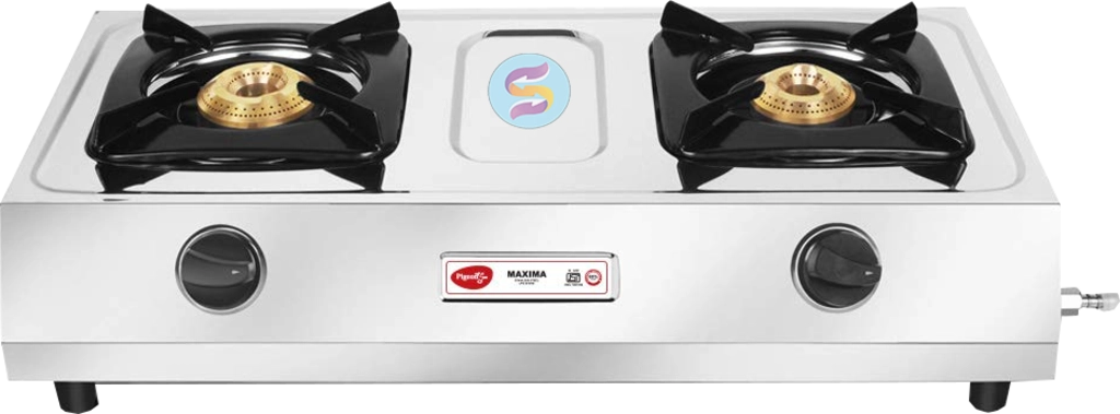 Pigeon Maxima 2 Burner SS Gas Stove