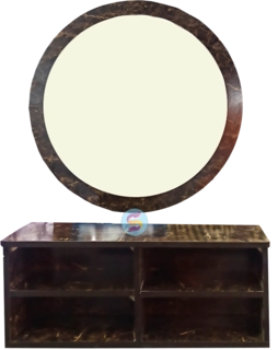 Round Wall Mountable Dressing Table