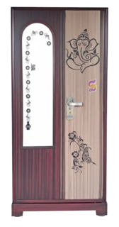 36x19-Mahakani-Vinayagar-Steel Cupboard-Glass