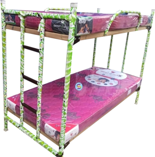 36" Bunker Steel Cot With Bed