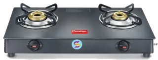2 Burner Glass Top Gas Stove