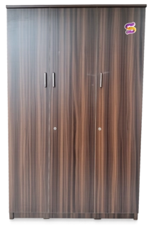 3 Door Wooden Cupboard
