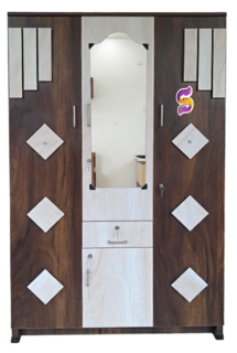 3  Door Wooden Cupboard
