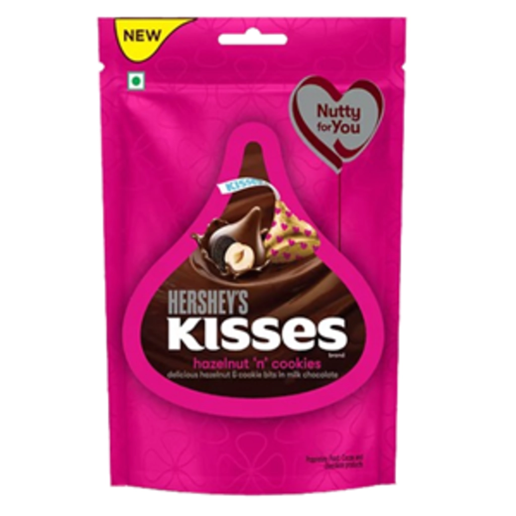 Kisses Hazelnut N Cookies 33.6Gm