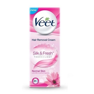 PURE HAIR REMOVAL CREAM NORMAL SKIN ORGANIC ALOE VERA & ROSE 50G