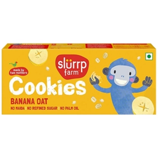 Farm Cookies: Banana Oat 80Gms