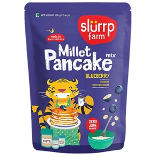 Slurrp Farm Millet Pancake Blueberry 150Gm