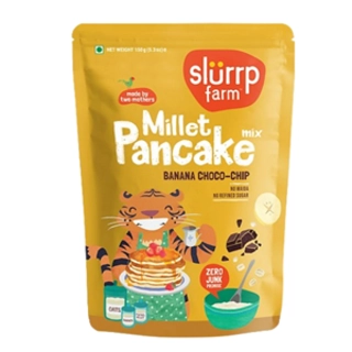 Slurrp Farm Millet Pancake Banana Chocochip 150Gm