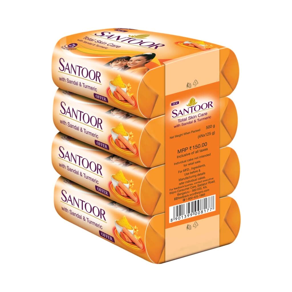 SOAP SANDAL/TURM 4*100GM
