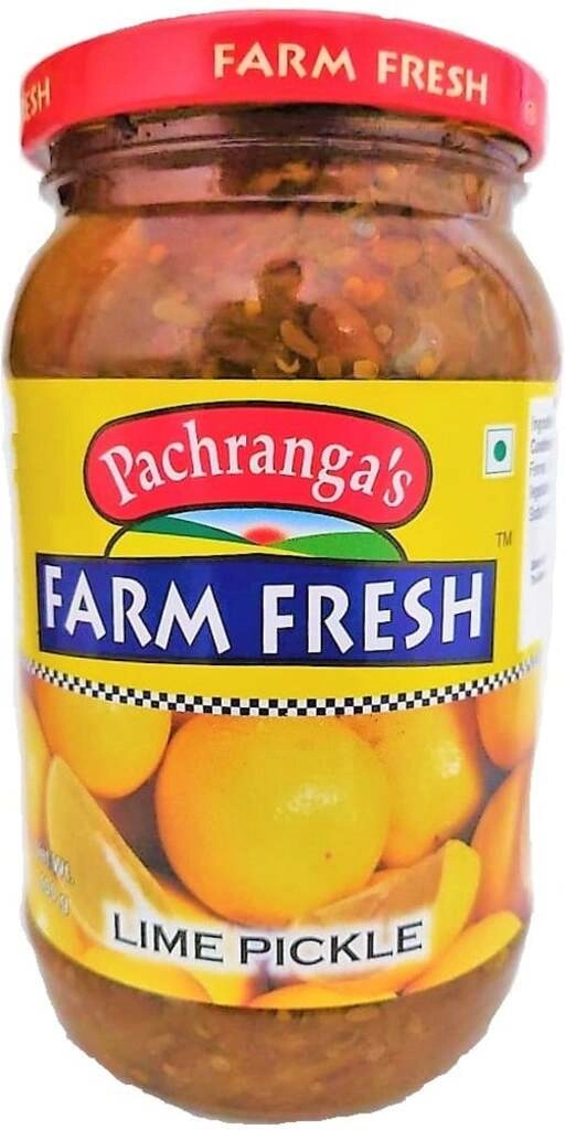 FARM FRESH LIME PICKLE 400 GM.
