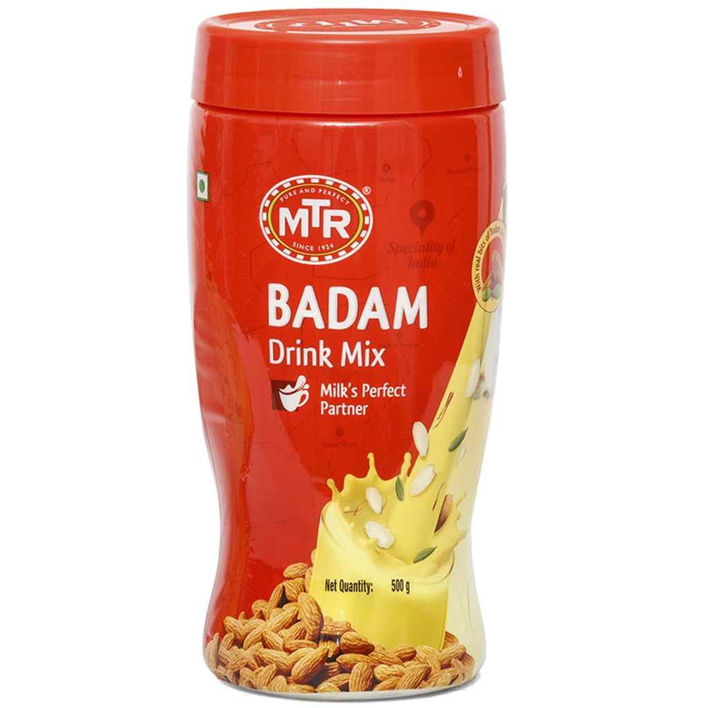 BADAM DRINK MIX JAR 500 GM.