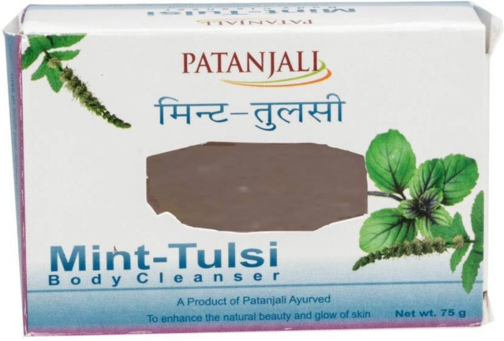SOAP MINT TULSI 75 GM.