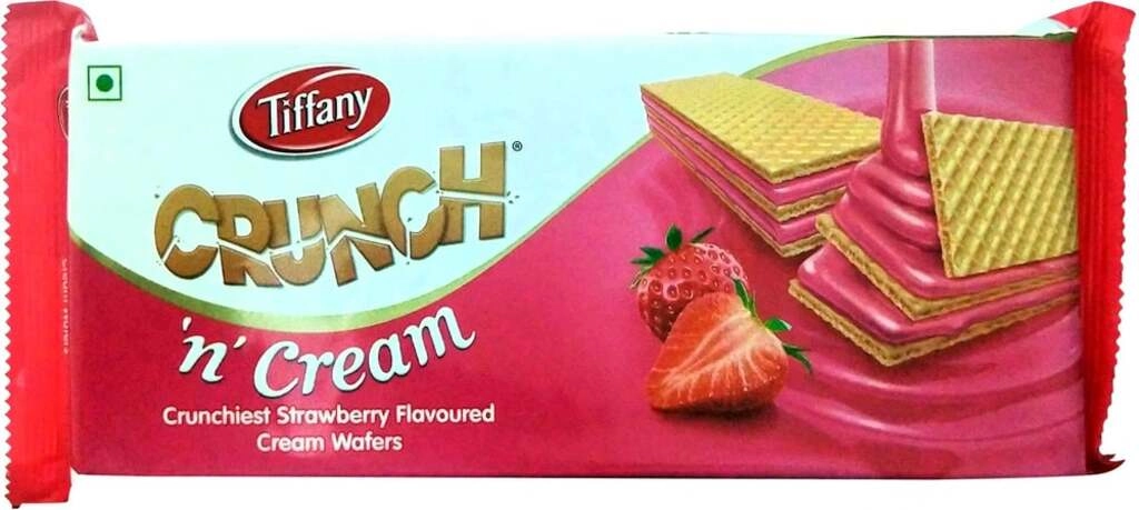 TIFFANY WAFFER STRAWBERRY 150GM