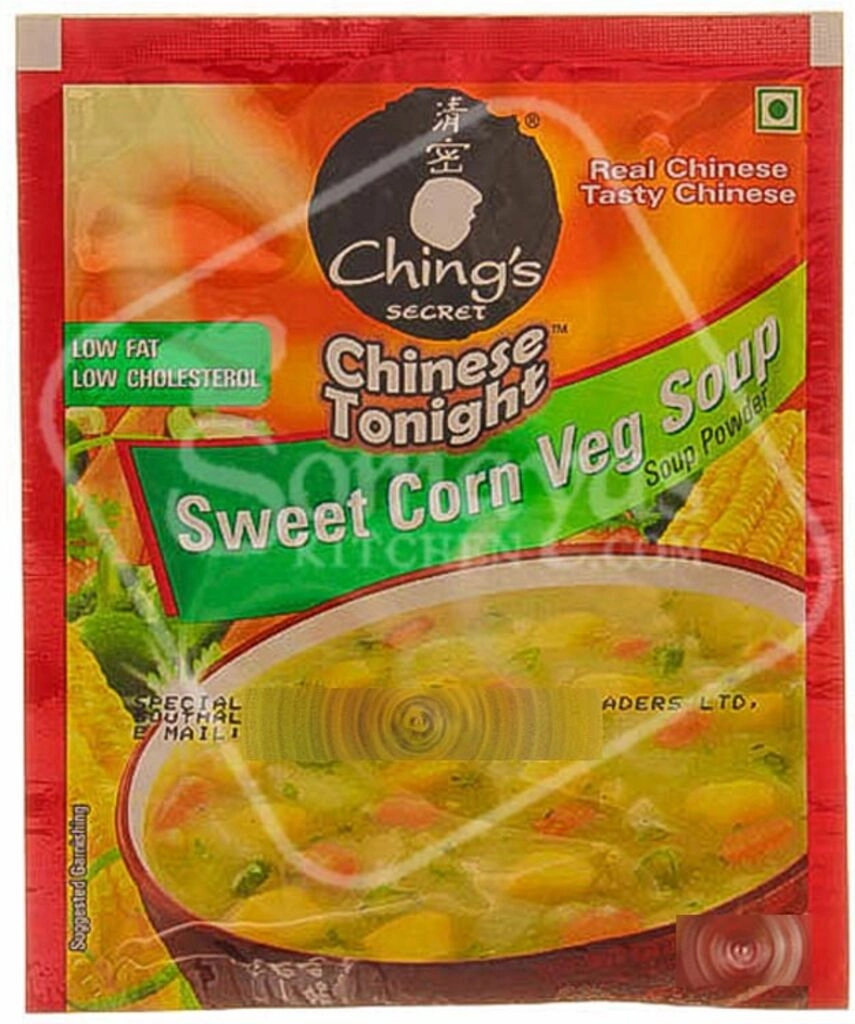CHINGS SOUP SWEET CORN VEG 48 GM.