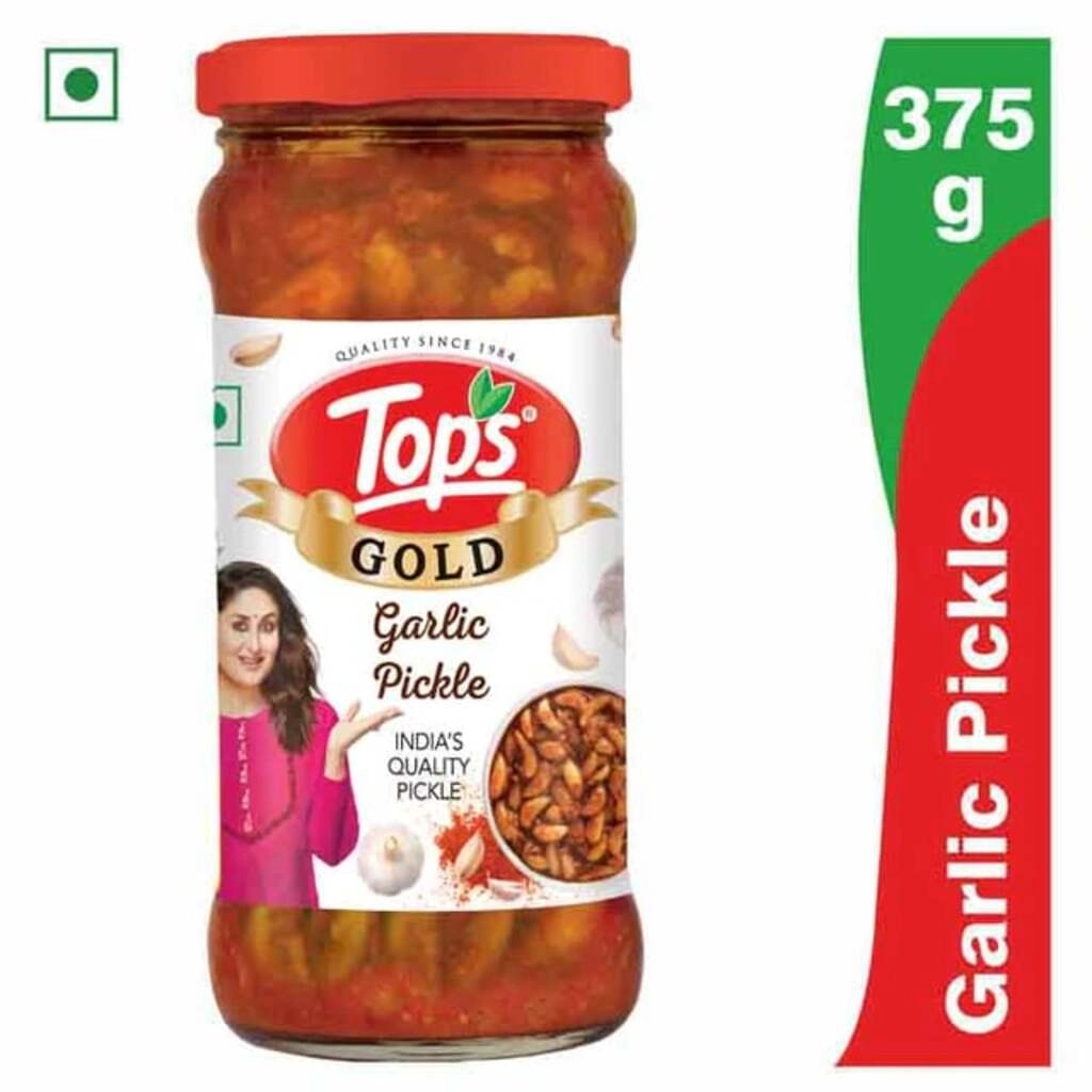 PICKLE GARLIC 375 GM.