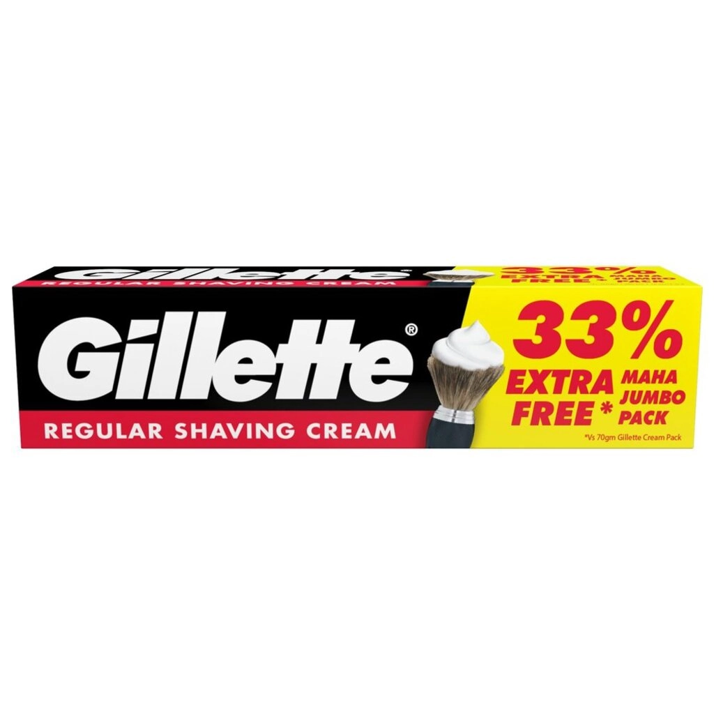 REGULAR SHAVING CREAM 93.1 GM.