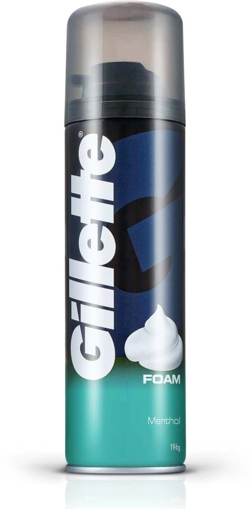SHAVING FOAM MENTHOL 196 GM.
